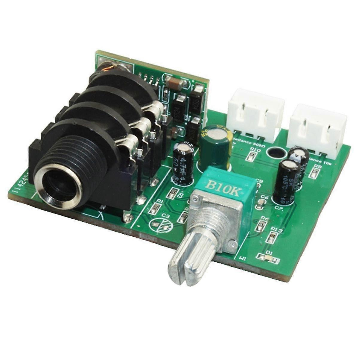Dynamic Microphone Capacitor Amplifier Preamplifier Mic Small Signal Amplification Circuit Module 6.5mm Interface