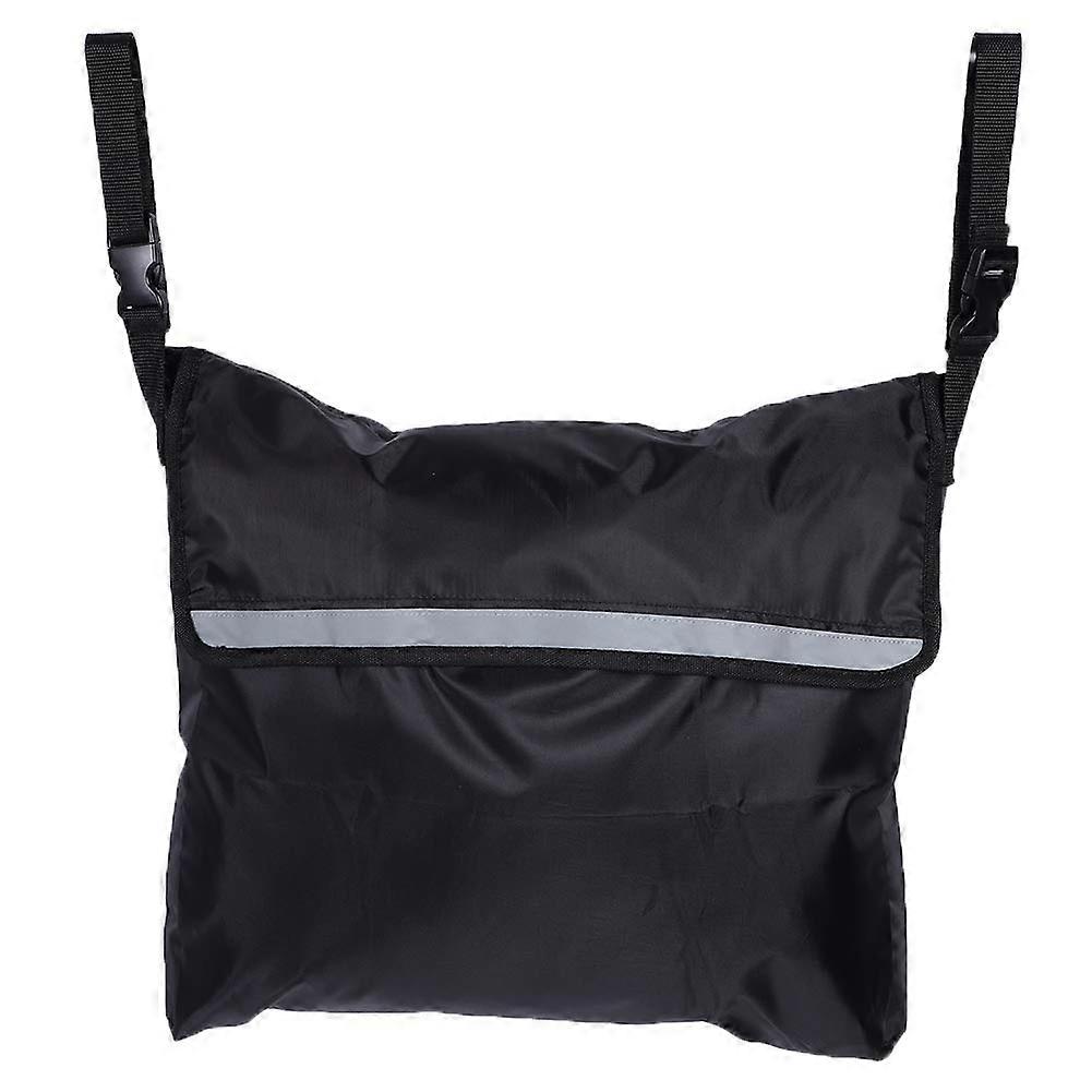 Portable Wheelchair Armrest Storage Bag, Reflective Wheelchair Side Pouch for Manual and Electric Mobility Scooters