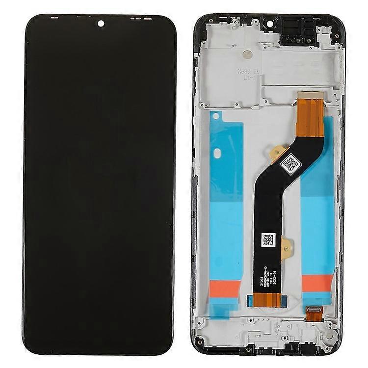 Infinix Hot 10s X689 グレード C LCD スクリーンおよびデジタイザー アセンブリ + フレーム交換部品 (ロゴなし) に対応