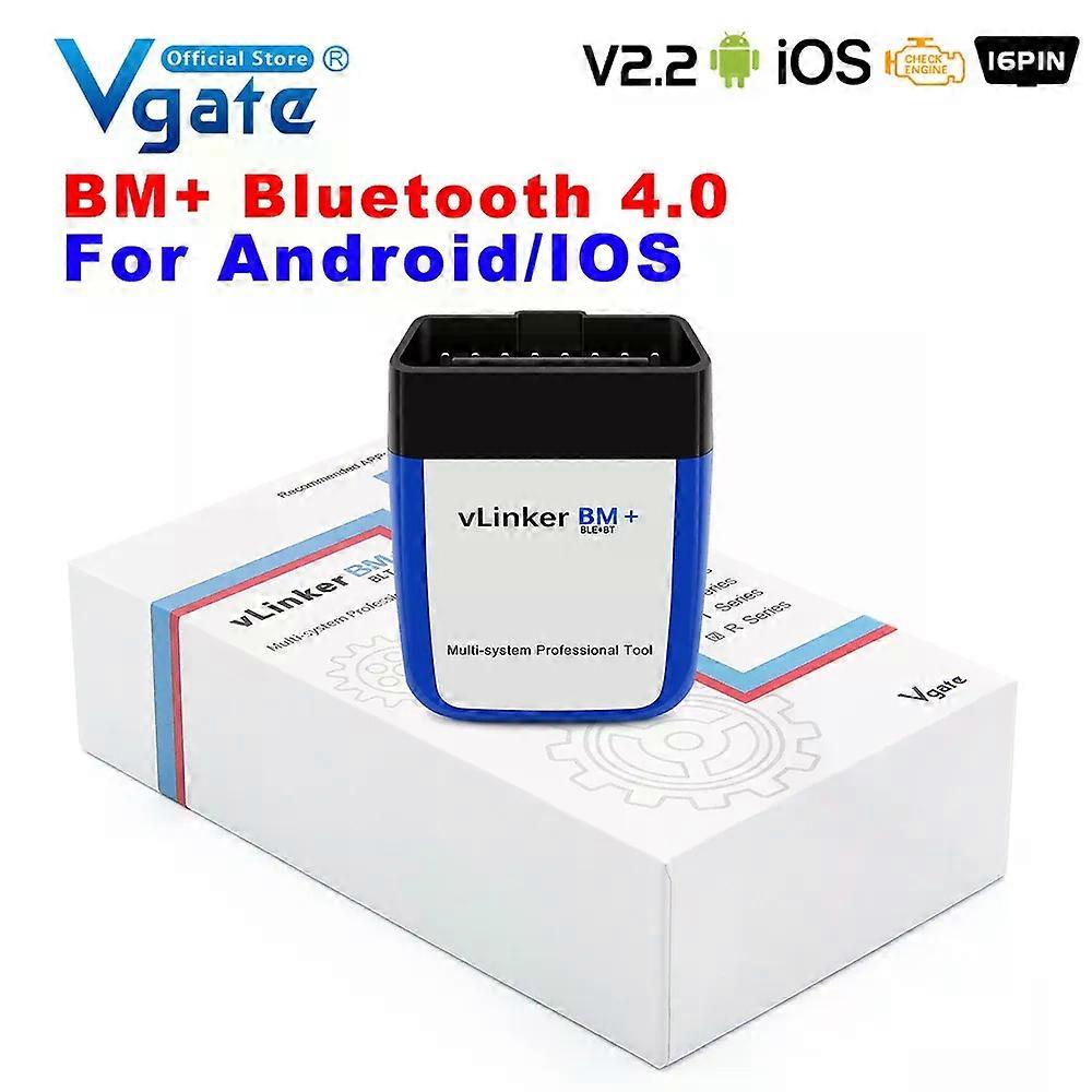 Vgate vLinker BM ELM327 For BMW Scanner wifi Bluetooth 4.0 OBD2 OBD 2 Car Diagnostic Auto Scan Tool Bimmercode ELM 327 V 1 5