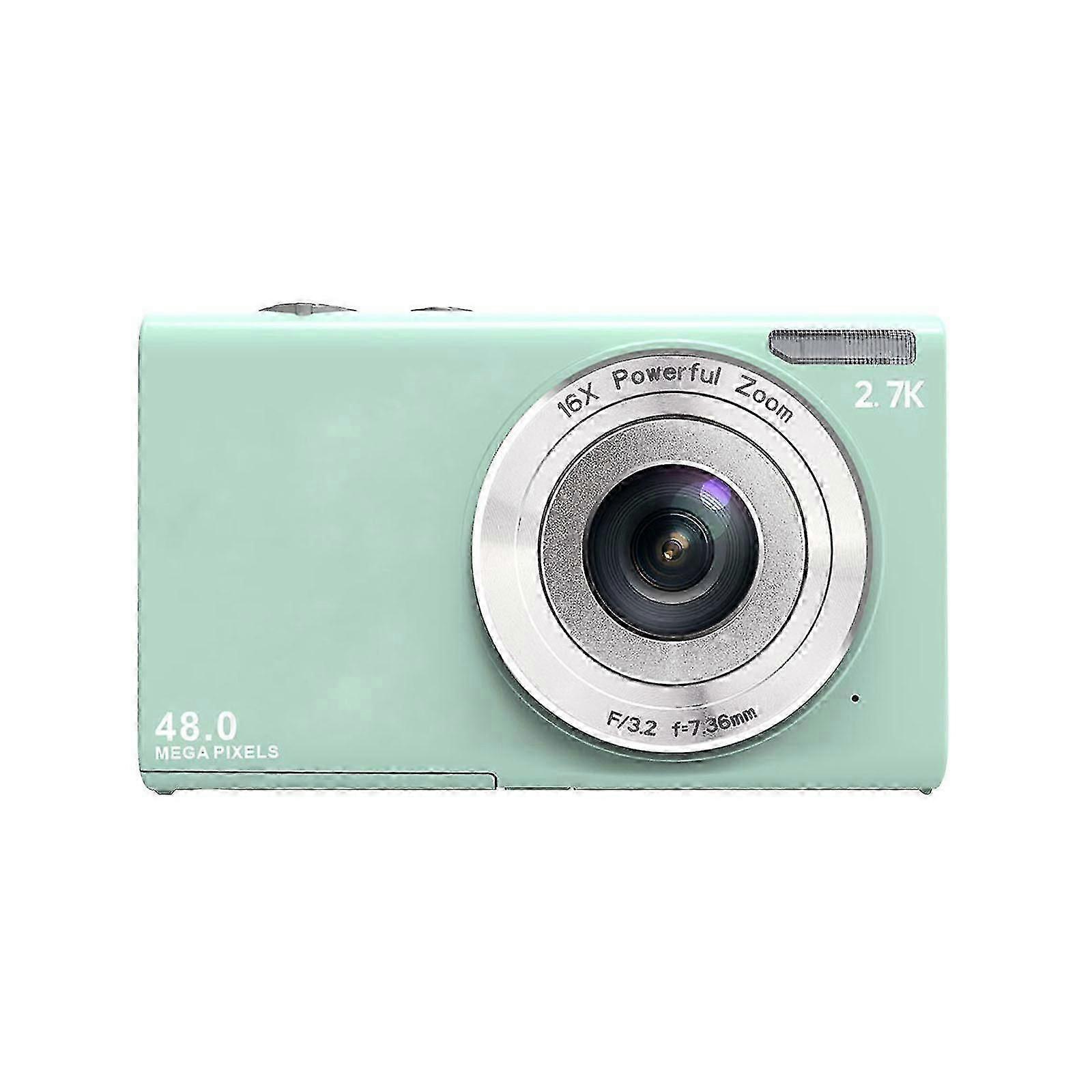 Candy Color Student Camera 6X Zoom, Lightweight And Stylish Portable Digital Camera Clearance