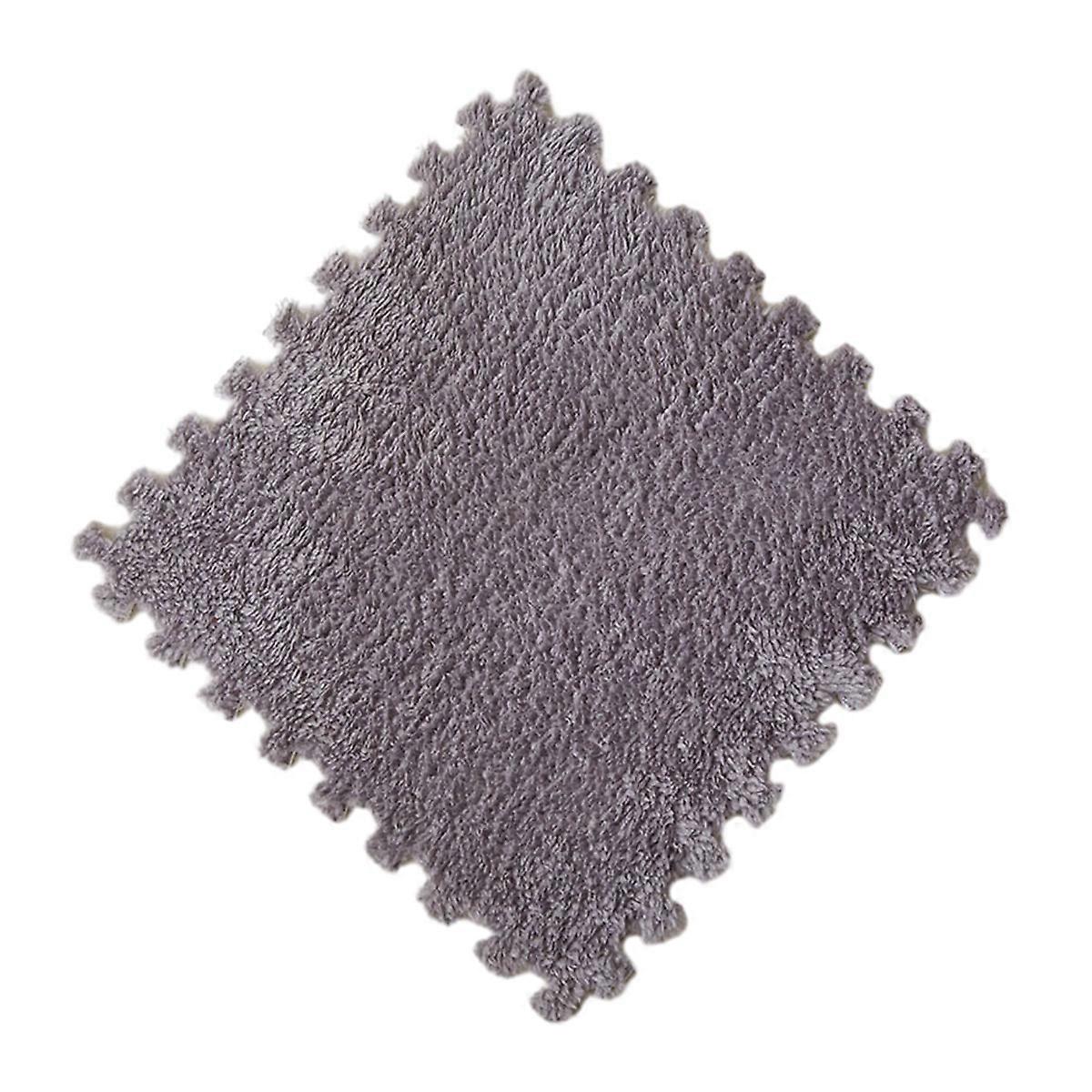 Gray Foam Floor Mats for Kids & Babies EVA Foam Interlocking Tiles for Gym, Nursery, Playroom