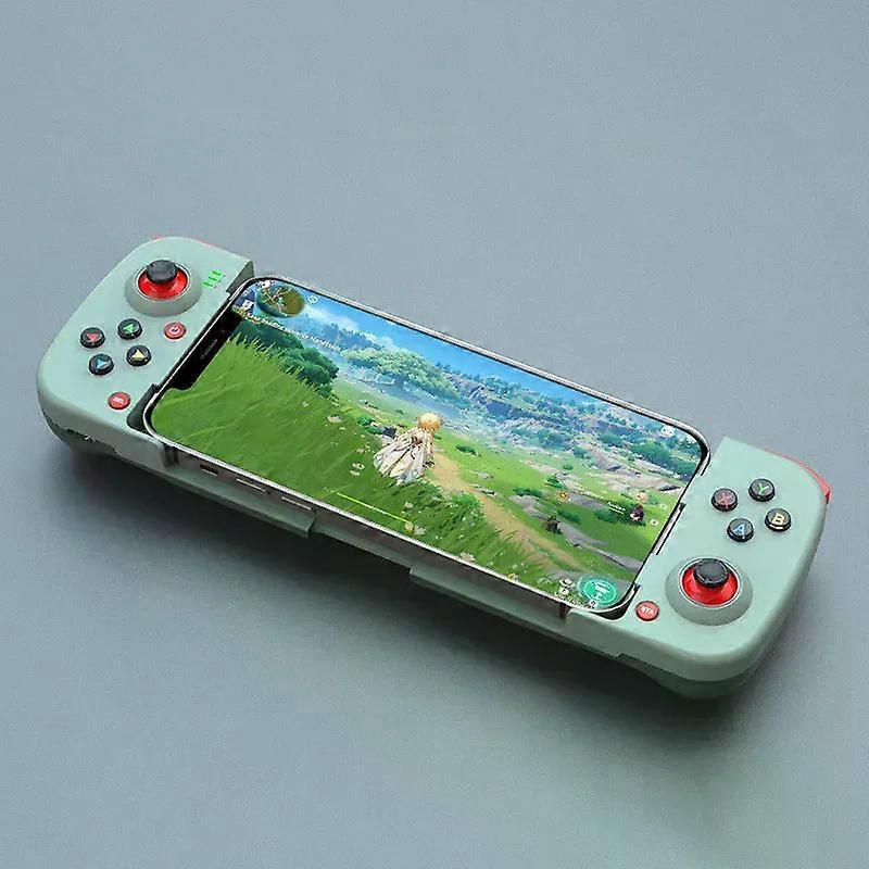 D3 Wireless Bluetooth Gamepad Type-C Retractable Game Controller Joystick compatible for  PUBG Mobile Support IOS Android TV/PC Device compatible for 