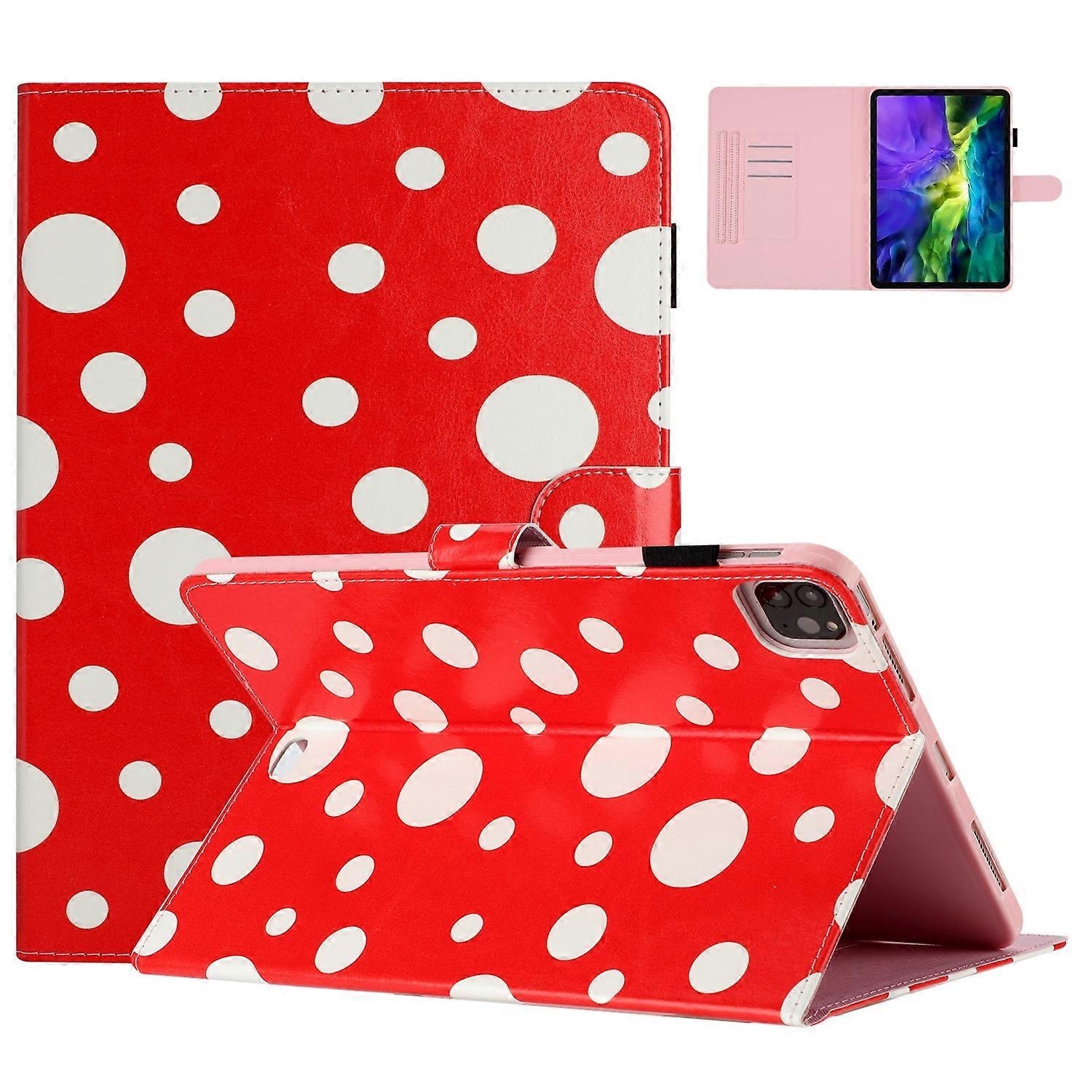 Dot Pattern Leather Smart Tablet Case