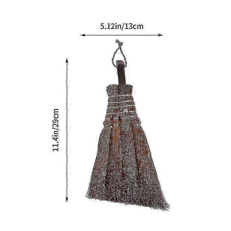 1pc Desktop Cleaning Tool Mini Broom Household Cleaner Tool (light Brown)
