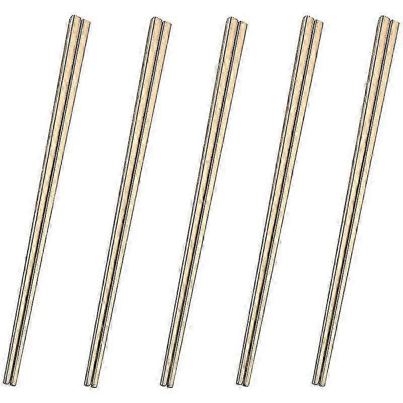 Learning Safe ,golden Chopsticks Reusable Dishwasher