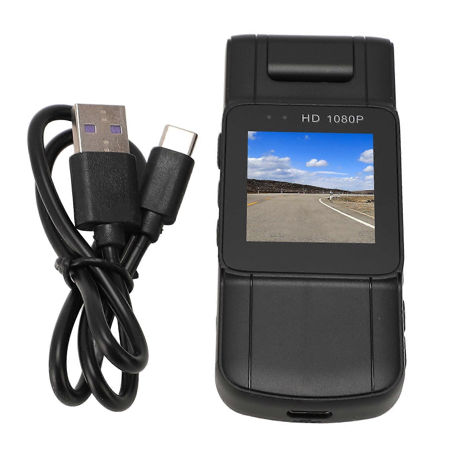 HD Wearable Video Recorder with Extended Battery, Stabilization, and IP65 Durability