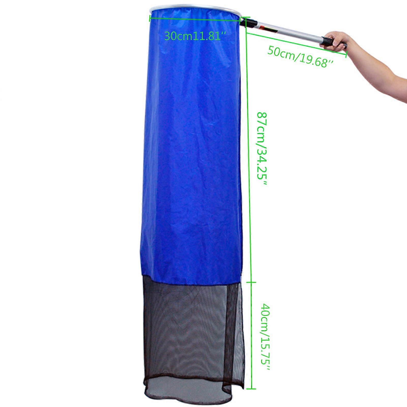 Aquarium Japanese Koi Sock Net Fishing Net Fish Landing Net Catching Net Soft Mesh Basket