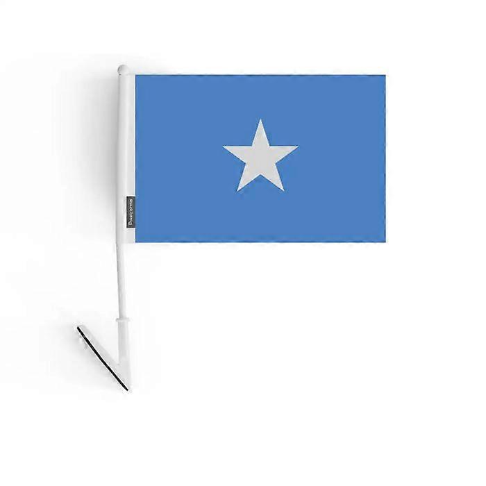 Adhesive Flag – Somalia – 14 x 21 cm – Soft Polyester – Easy to Stick – 5 pieces