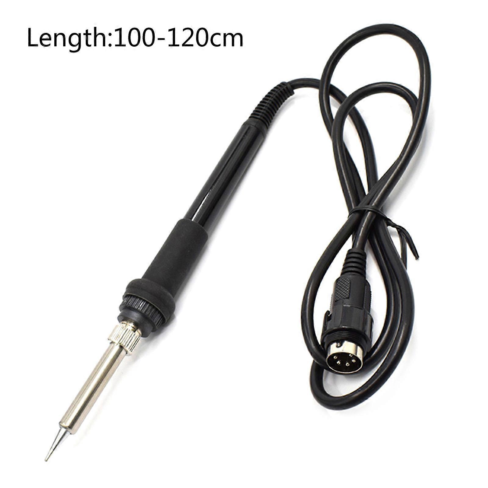 Upgraded Replacement Soldering Iron Handpiece/Handle with 5 Pin 24V 50W Soldering Handle for Welding Solder Iron Station Multicolor