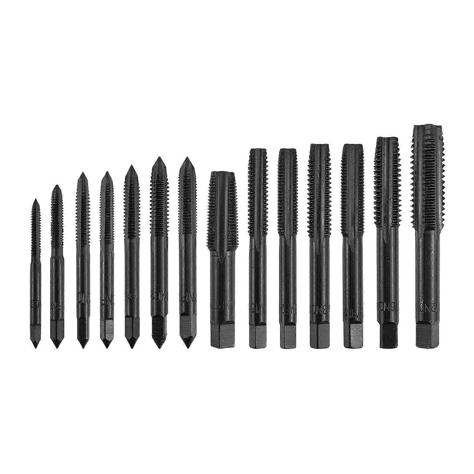 14Pcs Spirals Point Tap Machine Screw Thread Metric Tap Set Drill and Tap Set Thread Tapping Tool Replacement