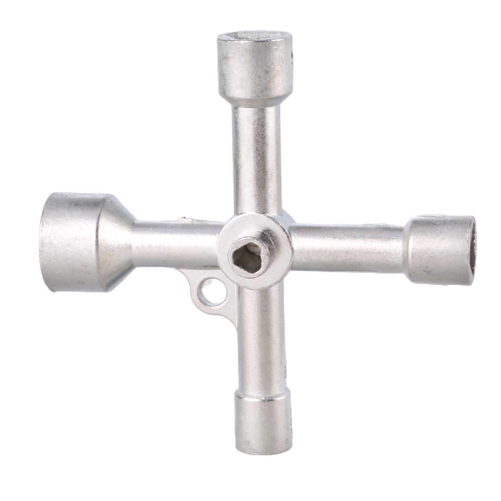 Crossing Multi Function Key Electrical Cabinet Key Triangles Wrench 5 in 1 Train Electrical Elevator Cabinet Valves Opening