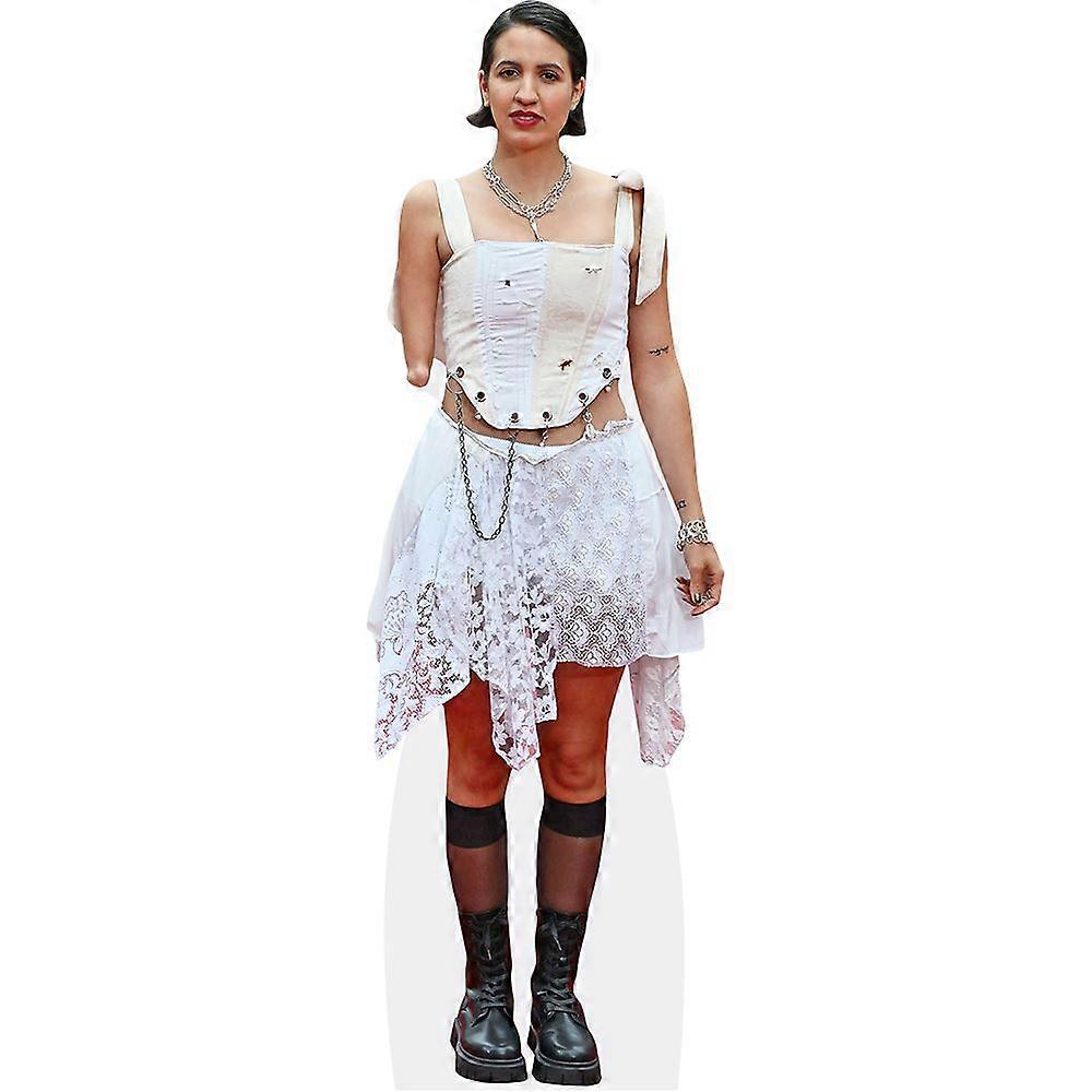 Victoria Canal (White Outfit) Cardboard Cutout (lifesize OR mini size). Standee. Stand Up.