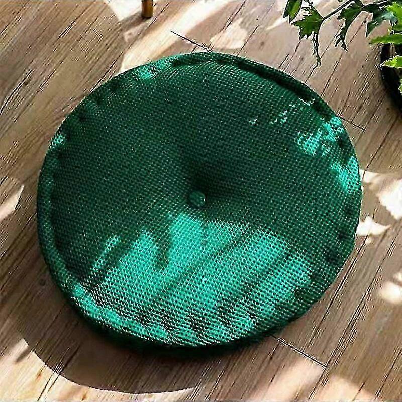 DWW-Coussins de Chaises, Chaise Galette de Chaise pour Maison Bureau Jardin pour la dcoration de la Cuisine et du Salon 40cm (Vert fonc 1)