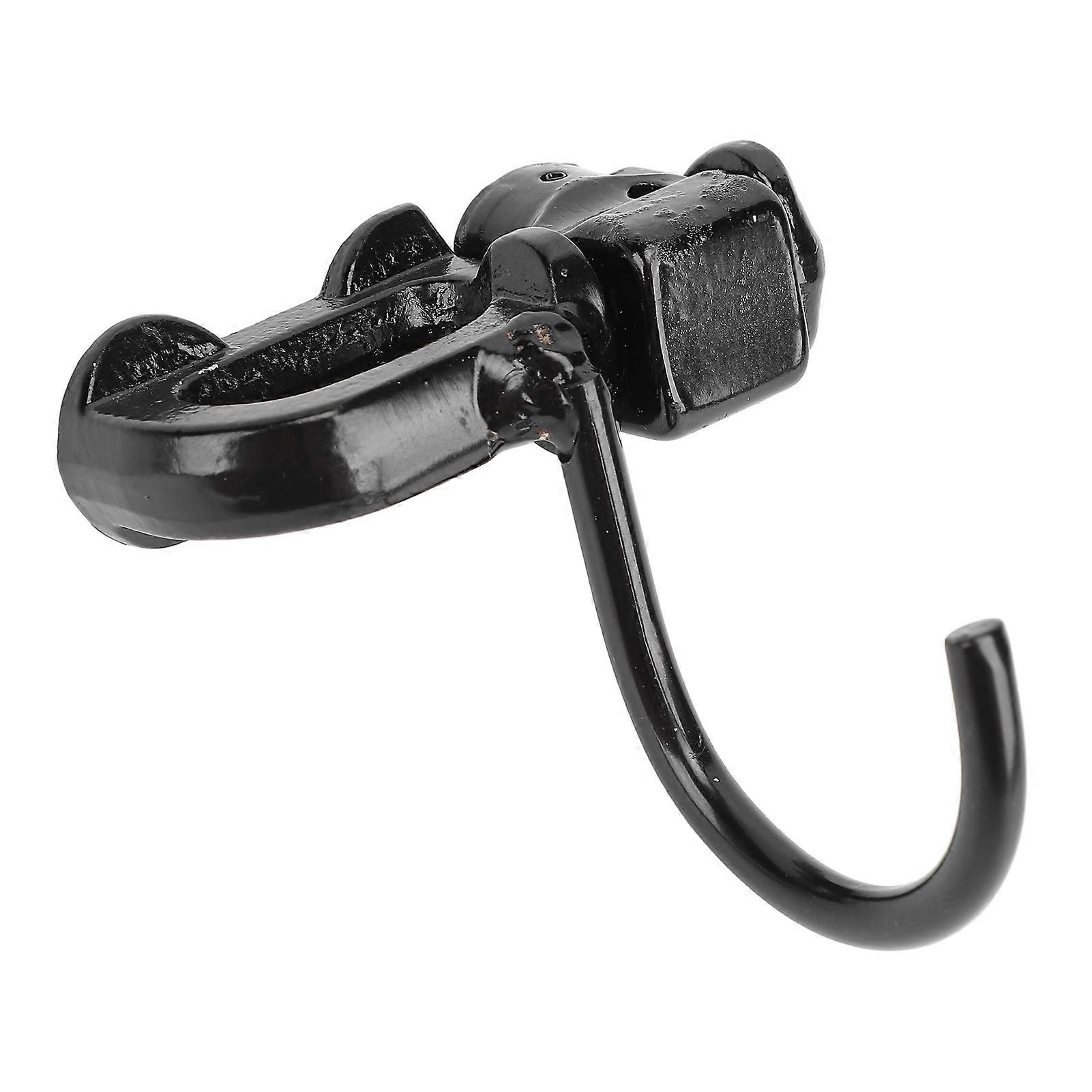 TKSE L Track Double Stud Fixed Hook,L Track Hook Double Stud Tie Down Fitting Aluminum Alloy Used with L Track Rail for Truck Bed Trailer Cargo