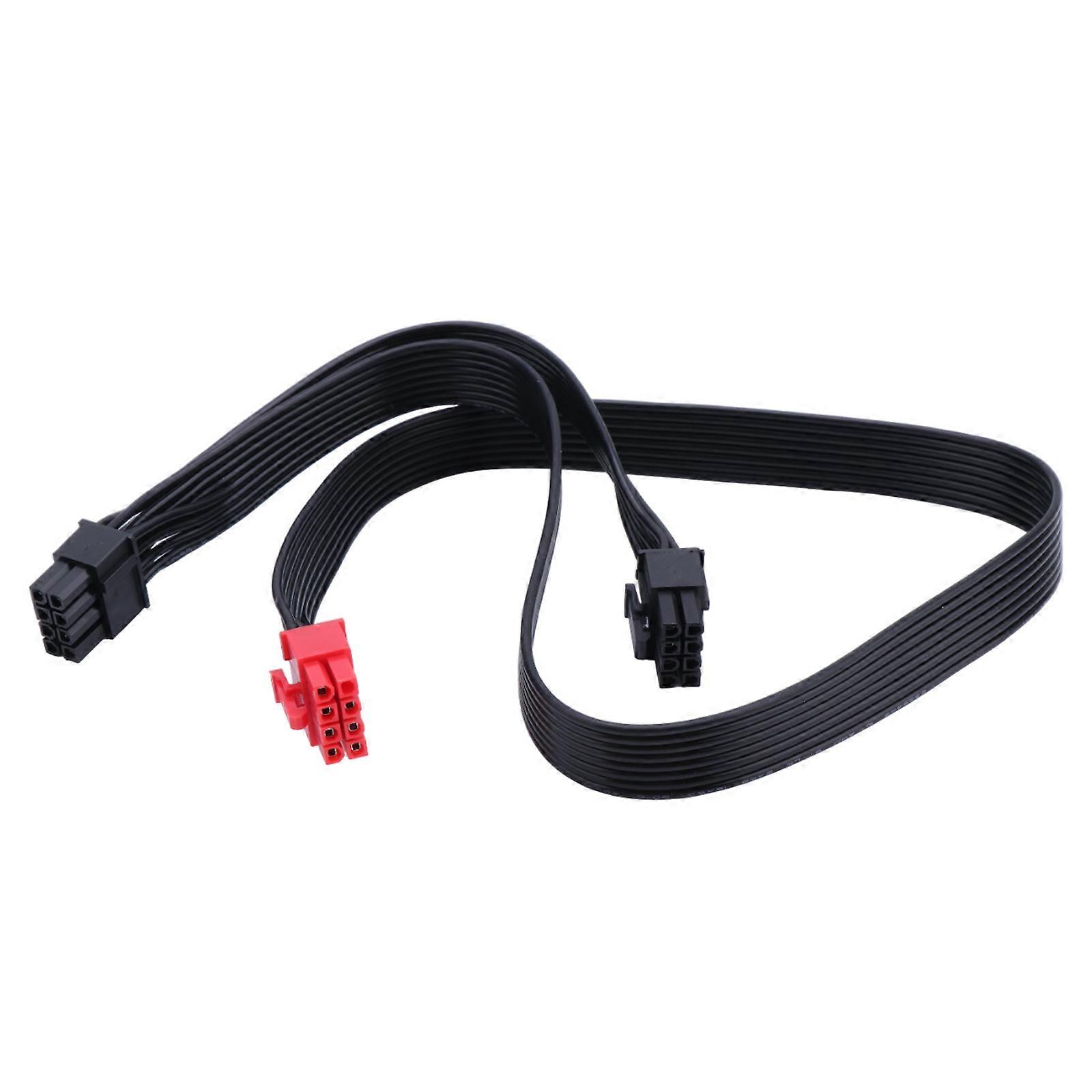 8PIN to Dual 8PIN (6+2) Male Power Connector for Modular PSUs 8Pin to GPU 8P Graphics Card Extension Line