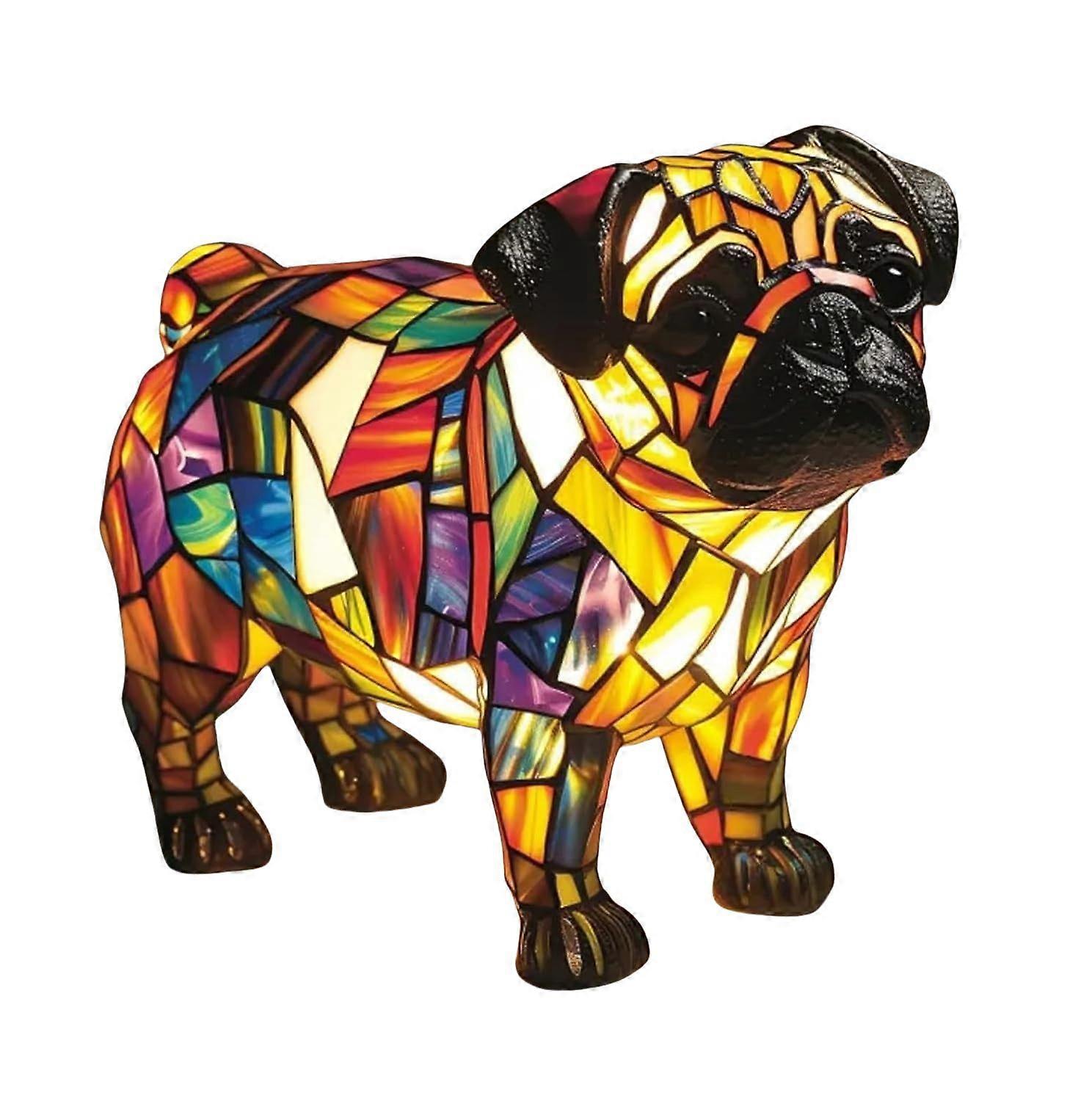 2025 New Popular Pug Lamp Home Desktop Decoration
