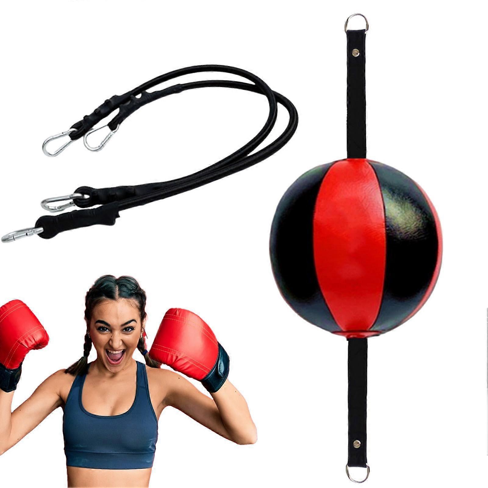Double End Speed Ball - Evasion Punching Bag for Boxing Training, Durable Fitness Accessory for Improved Reflexes and Agility