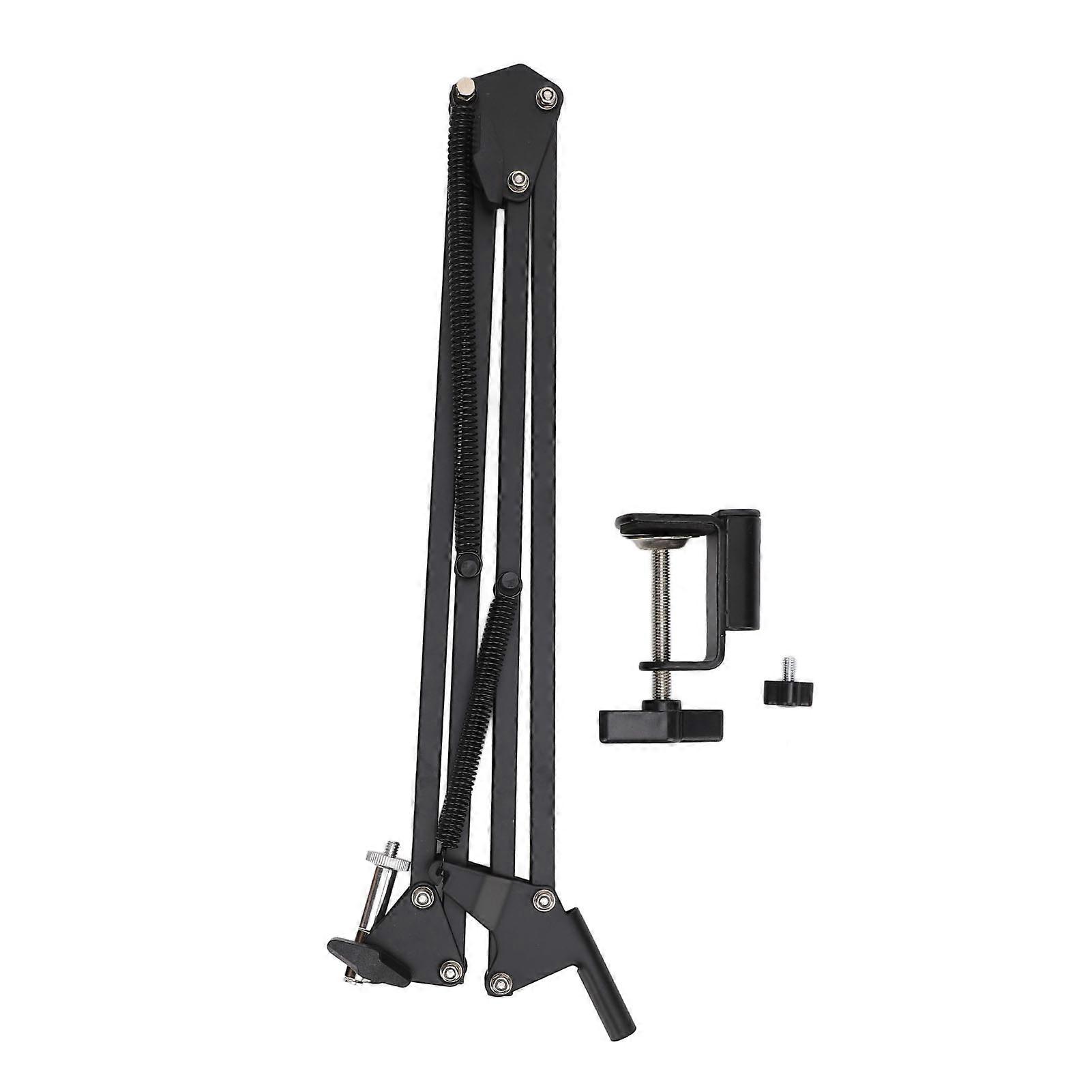 Overhead Camera Mount Desk Stand with 1/4 Screw Adapter for Webcam and Ring Light