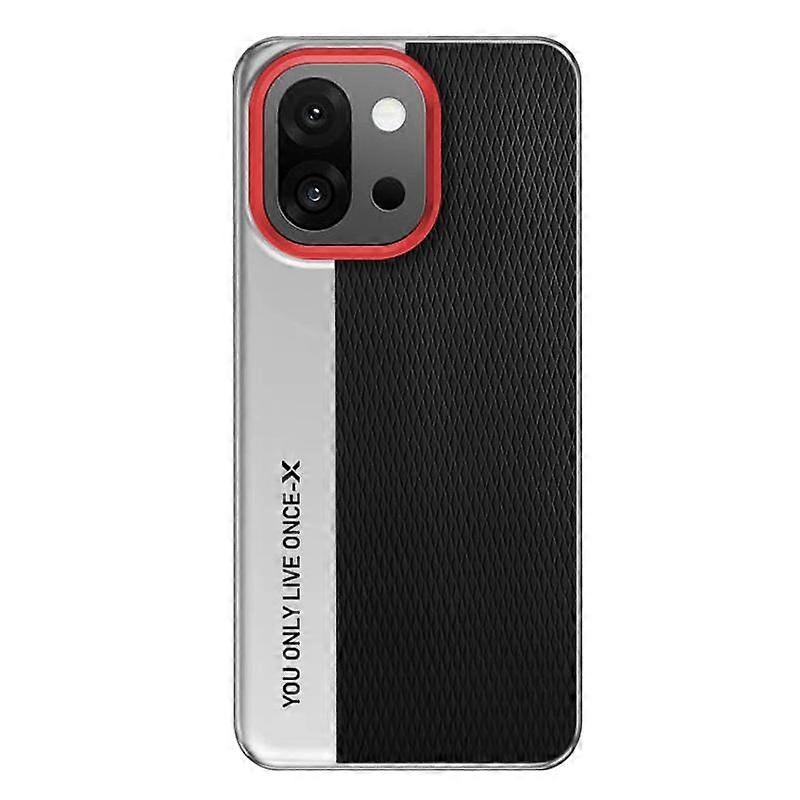 Camera Design Diamond Texture Leather PC Phone Case