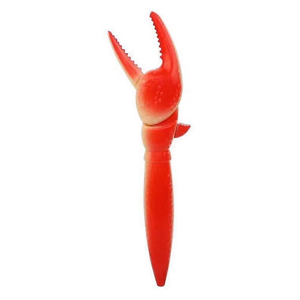 Black refill (A)$Crab pen creative fun lobster claw pressable decompression ballpoint pen gel pen