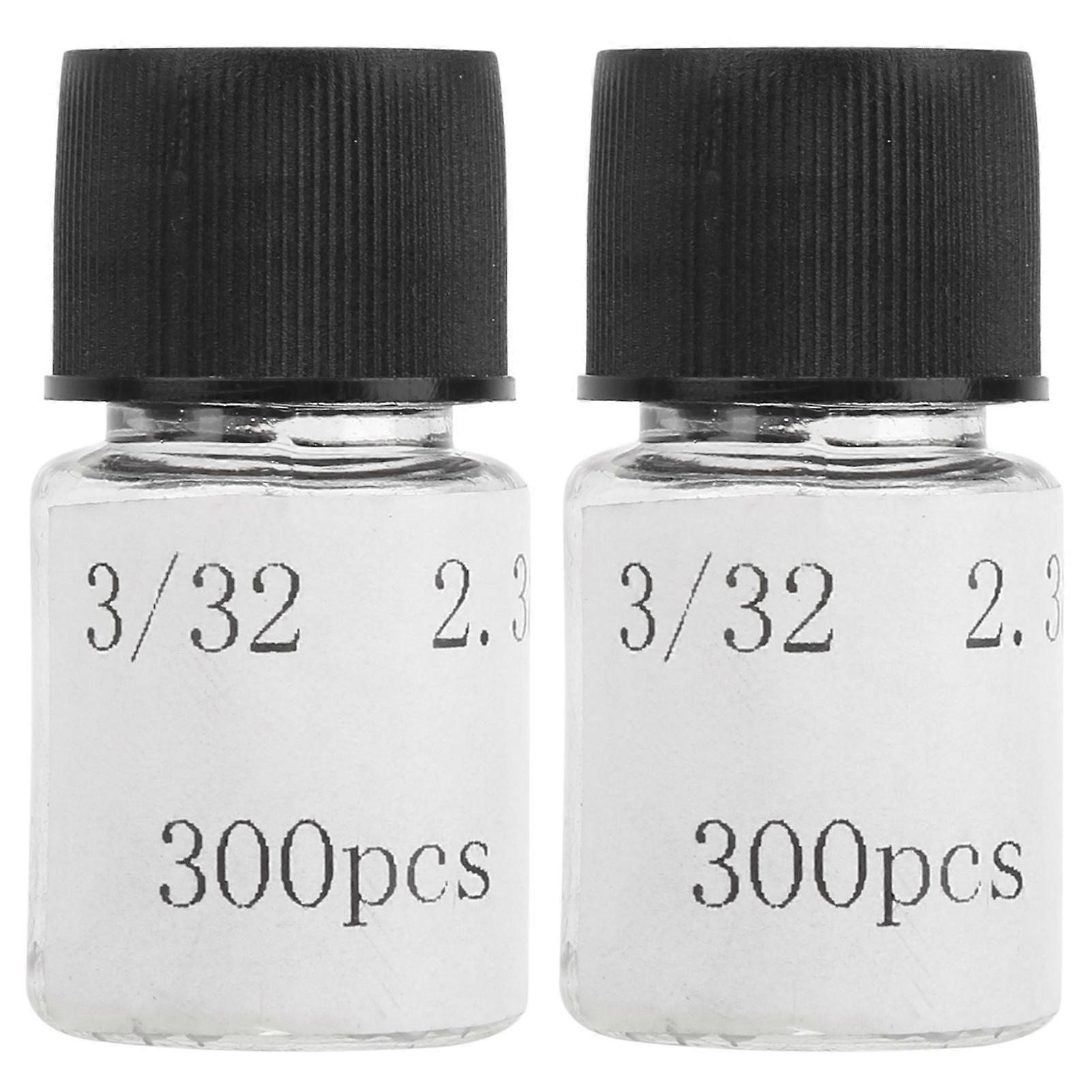 Høy kvalitet 3/32 Sykkellager Stålkuler 2 flasker solgt (300 baller per