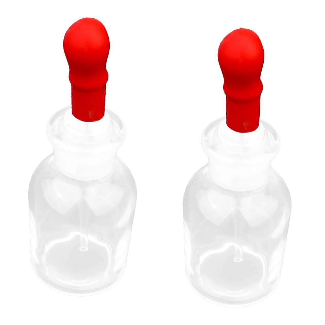 Transparent Dropper Bottles 1 Set, Clear Reagent Bottles For Lab And Household Use, Reusable And Easy To Clean