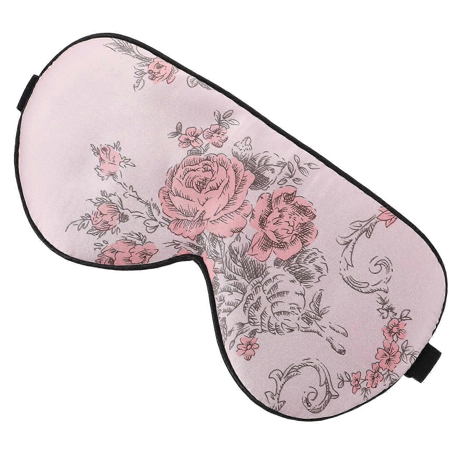 Travel Sleep Eyeshade Fashion Patterns Eye Cover For Sleeping Train Airplane Office 20x10x1.2cm Shading 1Pack