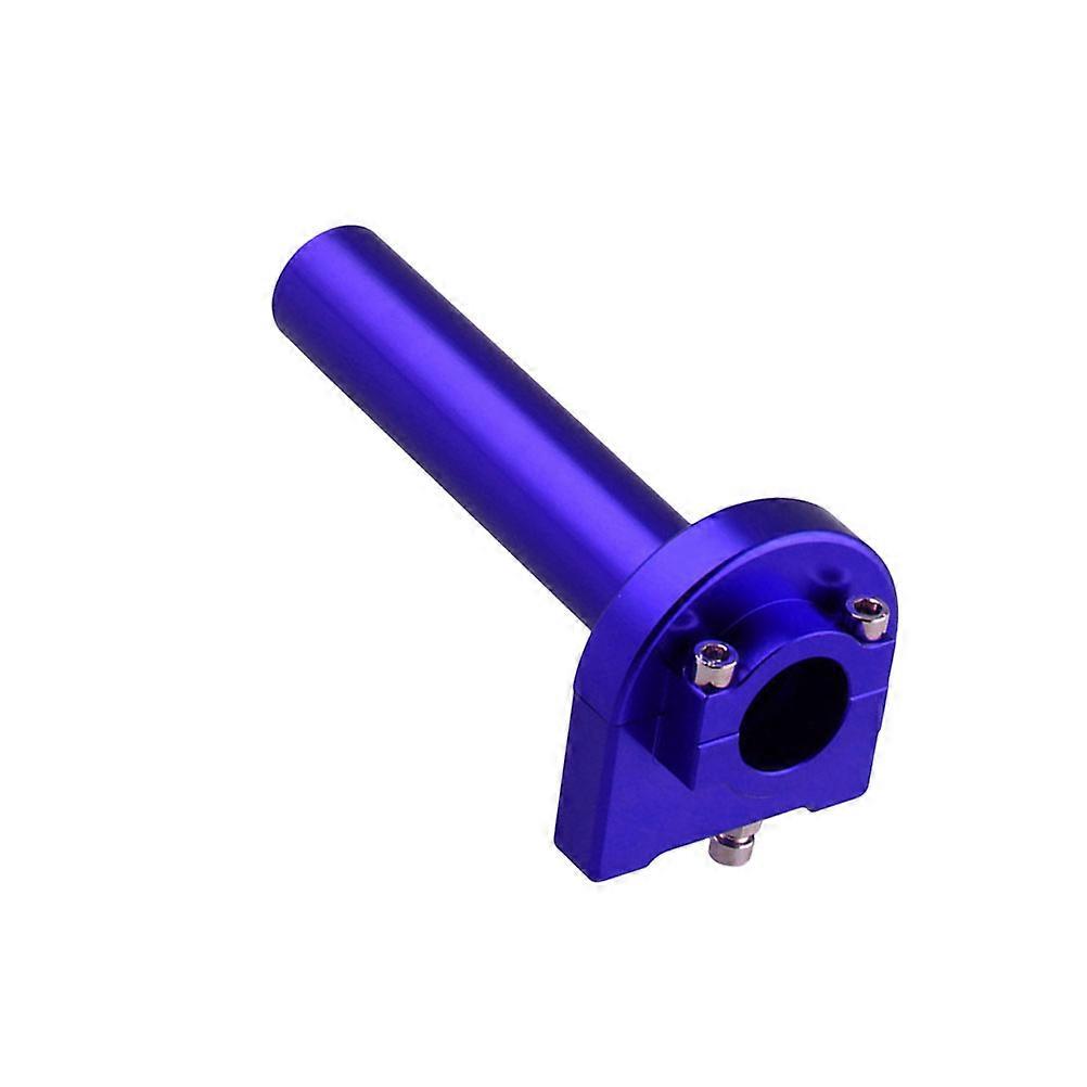 Motorcycle Handlebar Grips Universal Hand Grip for Motorcycle Throttle Control Blue 22mm Aluminium 1Set