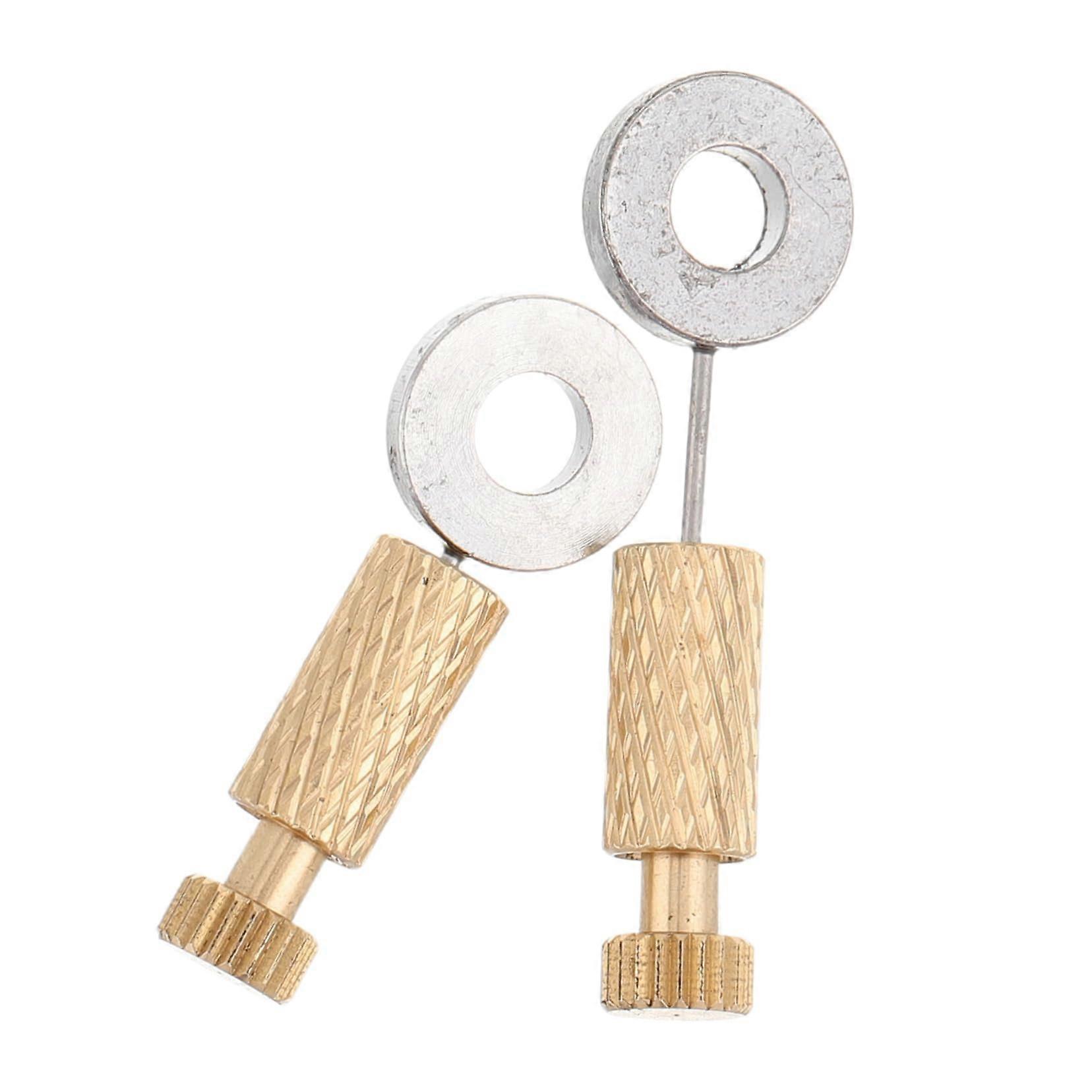 Leather Sewing Positioning Needles Set of 2 for Precise DIY Craft Repairs - Various Sizes for Accurate Thread Placement