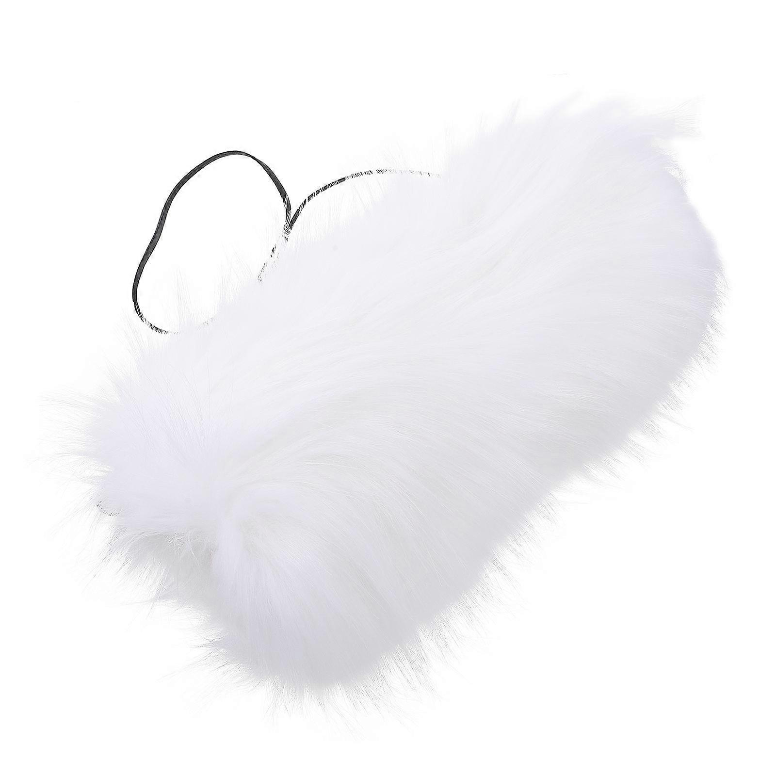 Winter Warm Faux Hand Muff – Insulated Fluffy Hand Warmer Cushion for Women, Perfect for Weddings, Parties and Cold Weather
