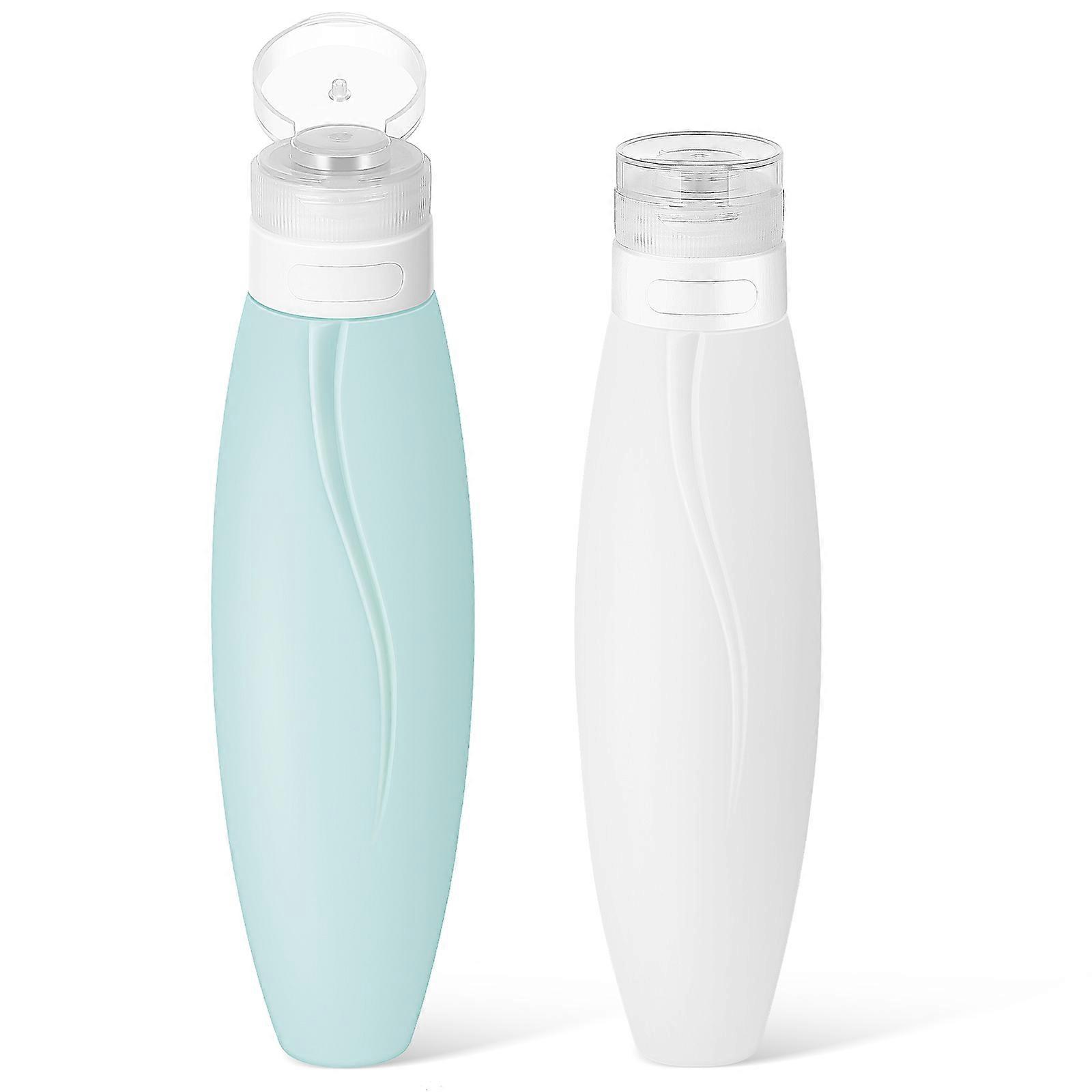 Refillable Shampoo Bottles Travel Size Containers Leak Proof Portable For Travel Daily Use 150 ML 2Pcs