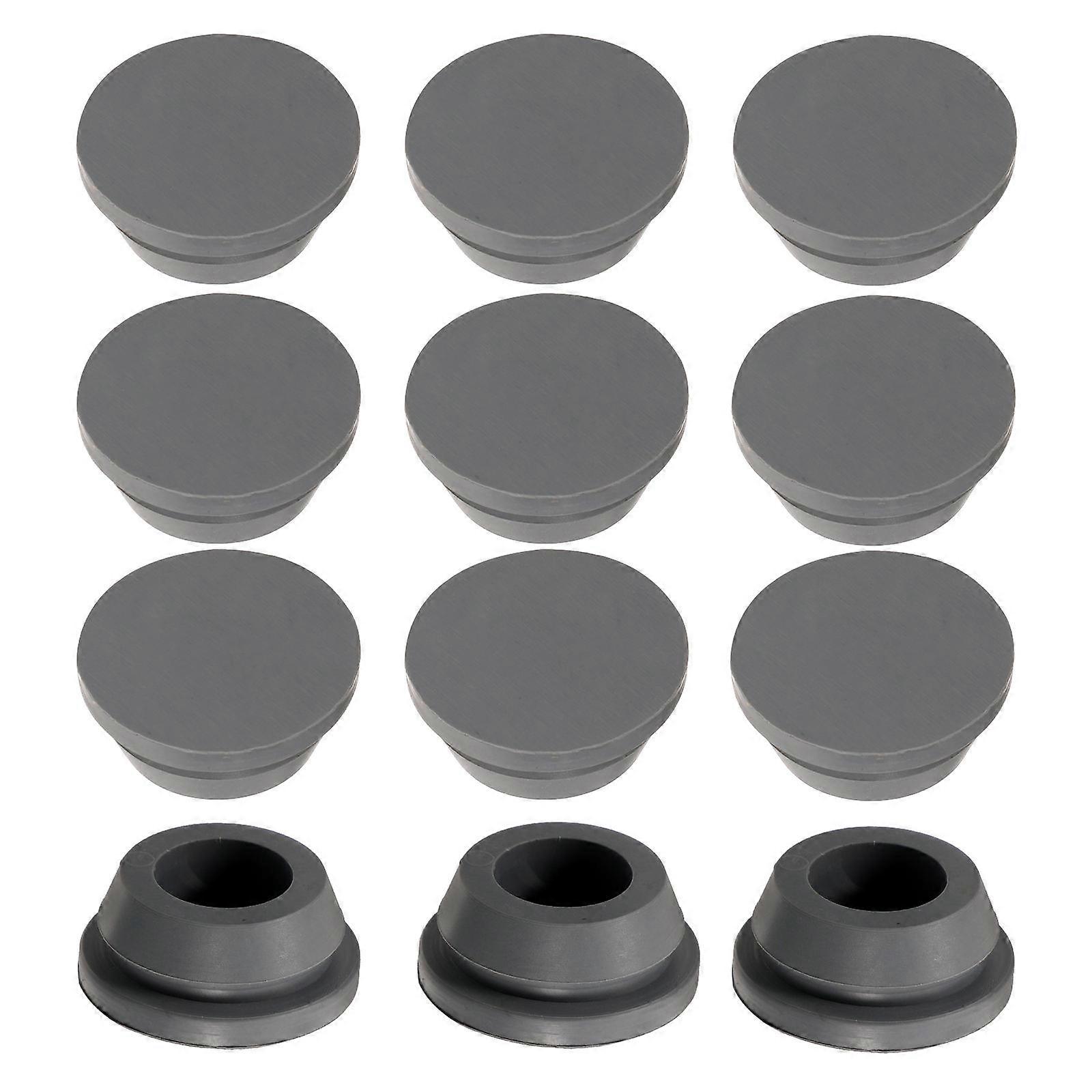 Portable Ac Drain Plug Round Plastic Hole Plugs Block Opening For Home Use 12Pcs