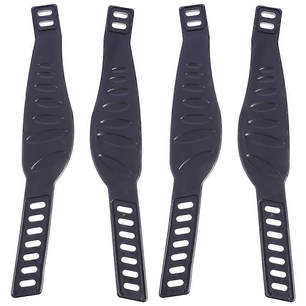 Adjustable Exercise Bike Pedal Straps with Buckle Universal Multi Functional Cycle Footrest Straps for Stationary and Fixed Gear Gym Accessories for
