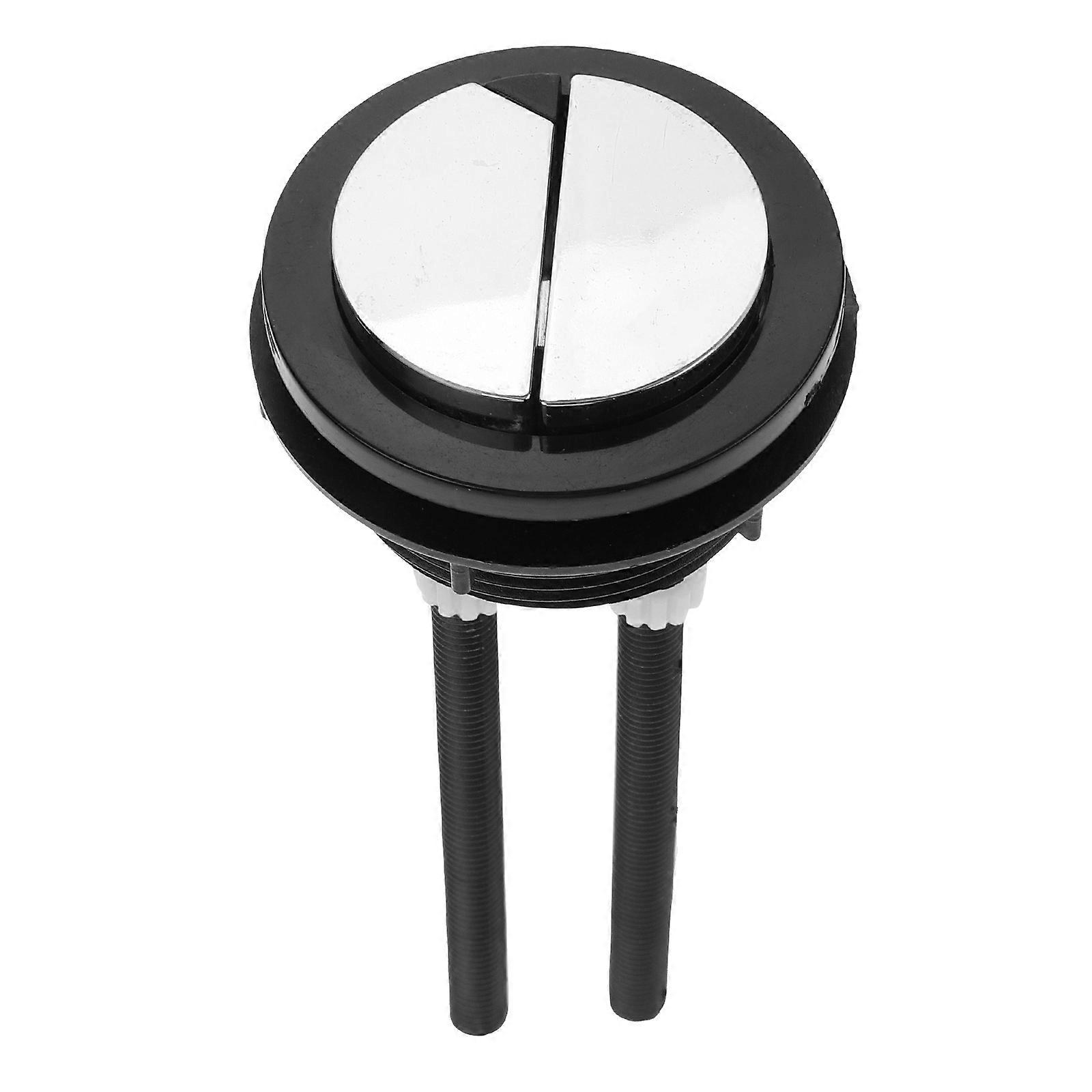 Toilet Repair Push Button Semi-Drainage ABS Material Toilet Button 1Pack
