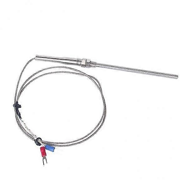 44x100mm Spade K-Type Thermocouple Sensor Probe 1m