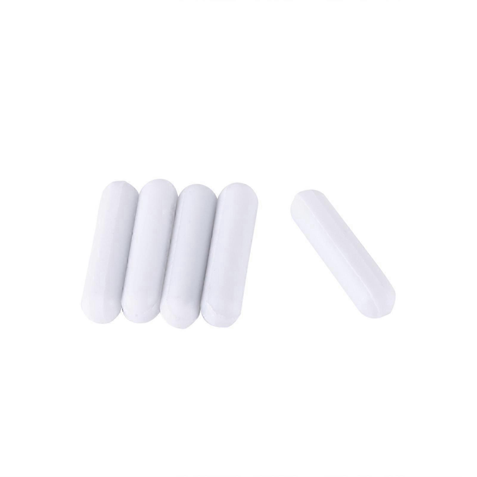 5 stk Type C hvit farge PTFE Stir Bar Laboratory Stirrer Flea Lab Spinner for magnetisk mikser