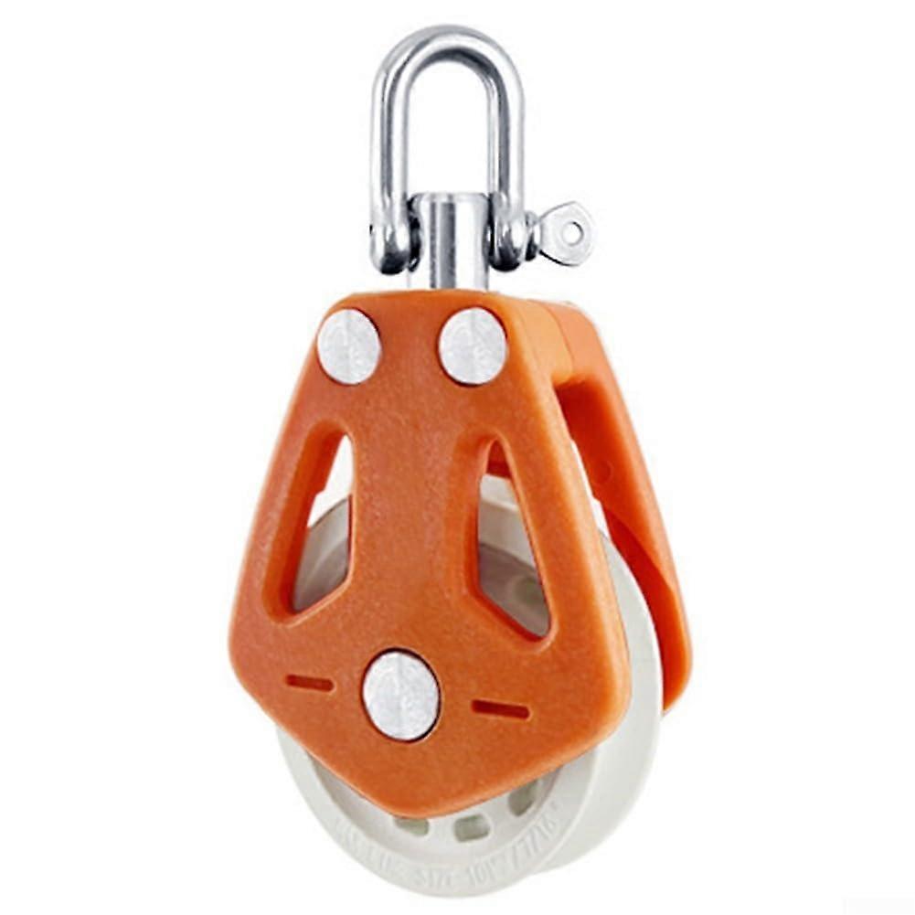 Marine Zubehör Heavy Duty Nylon Block with High Load Capacity, Smooth Operation for Boating and Outdoor Applications