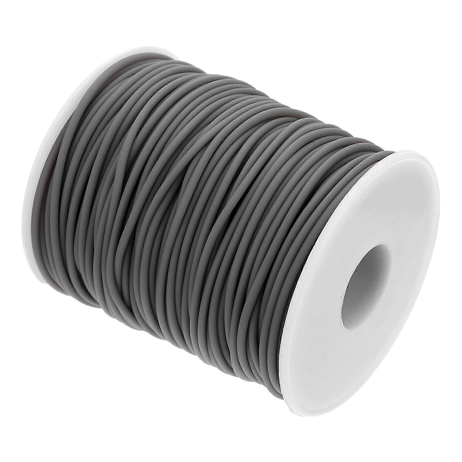 Cord For Jewellery Making Jewelry Diy Rope Beading String Grey 0.2x0.2x5000cm Hollow Design 1Pack