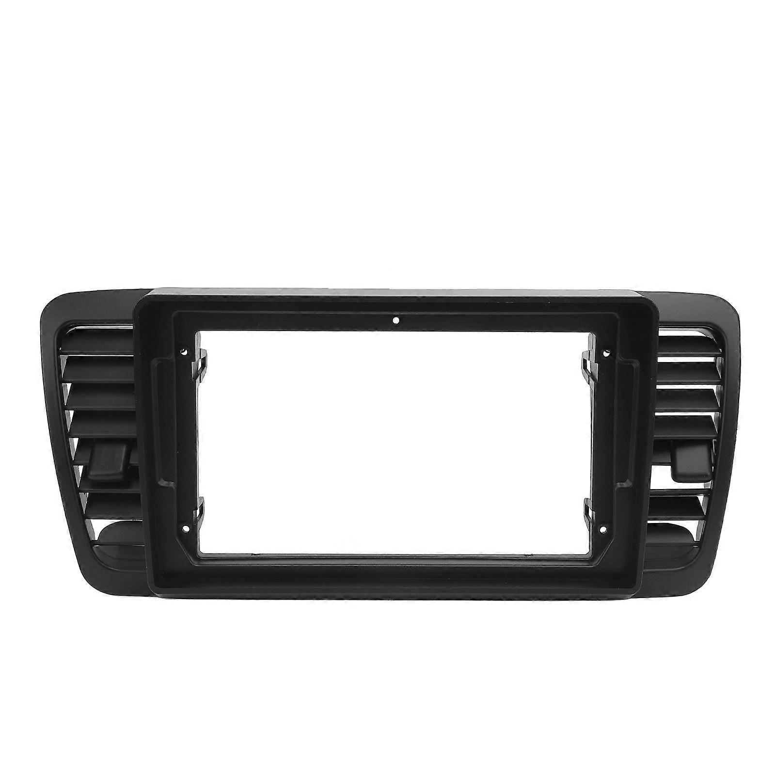 9in Car Radio Stereo Panel Frame Protective Navigation Fascia Dash Panel Frame for Legacy LHD 2003 to 2009 Without Wire Harness MK28759