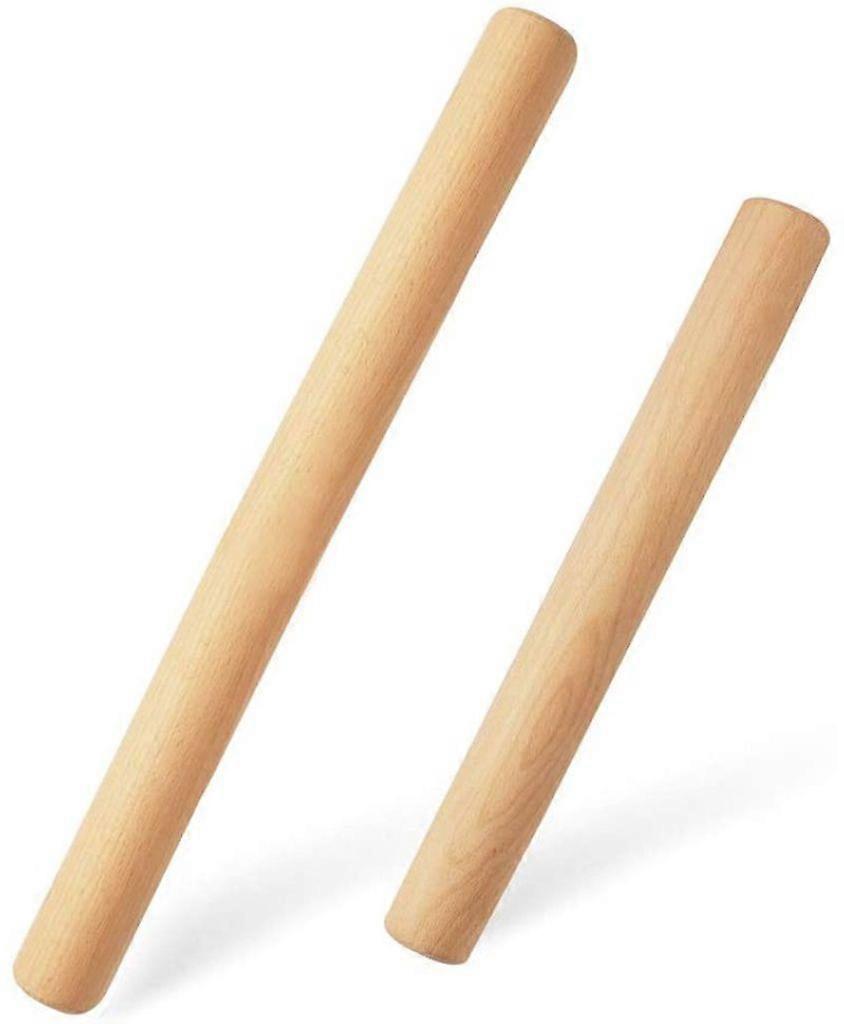 Small Beech Wood Rolling Pin, for Pizza, Fondant, Cookies