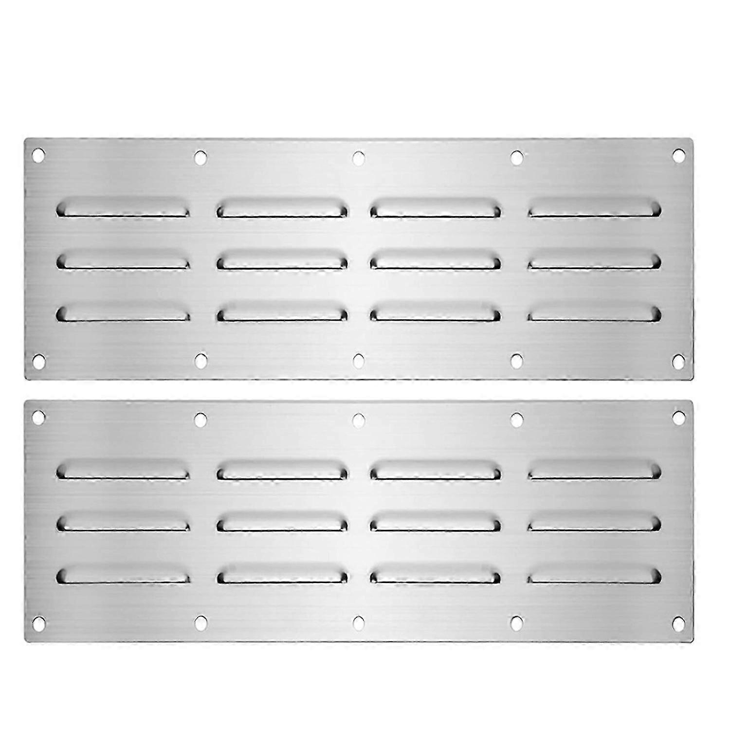 2025 Latest Model 1/2Pcs Stainless Steel Venting Panels Rustproof Corrosion