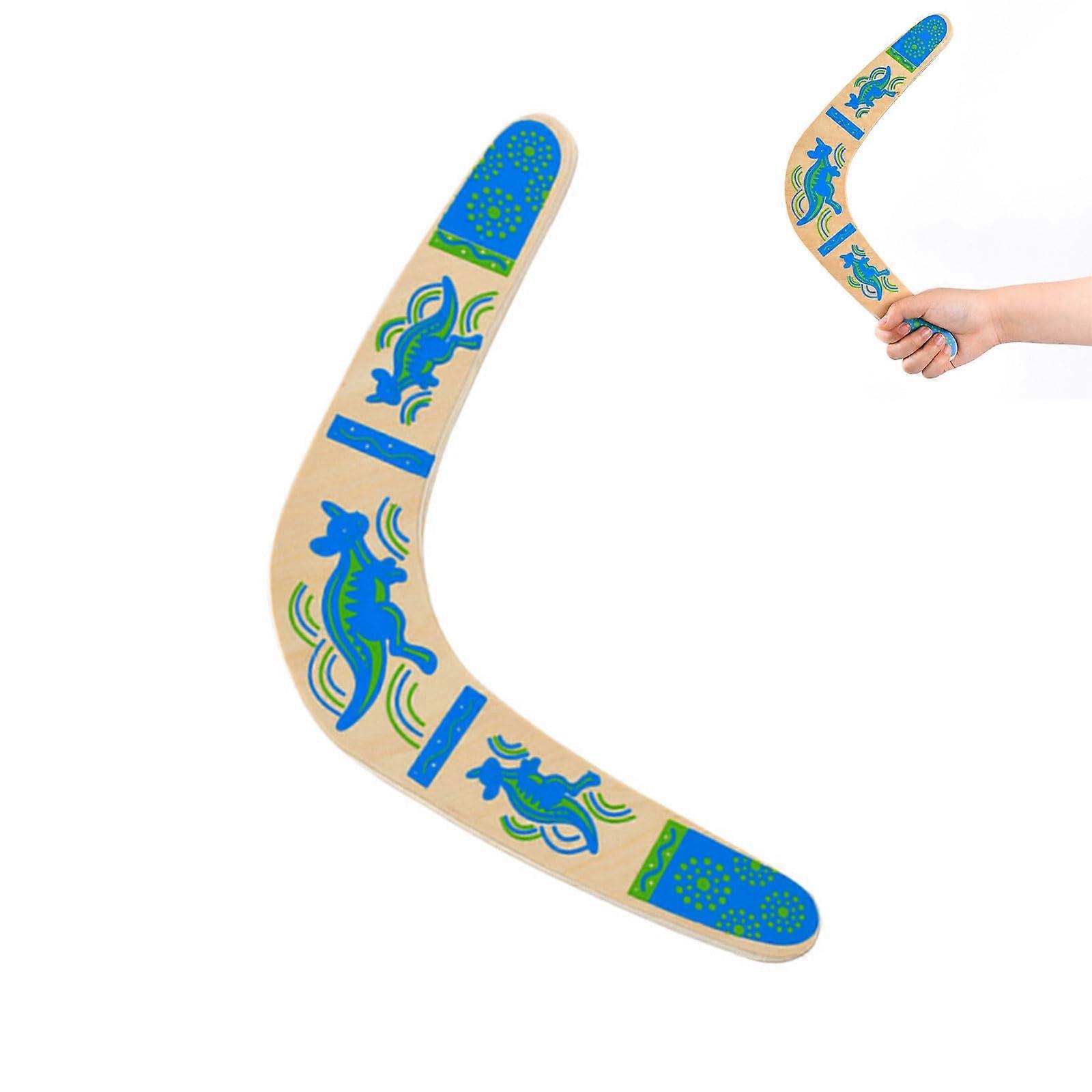 Super Wooden Boomerang für Kinder und Erwachsene