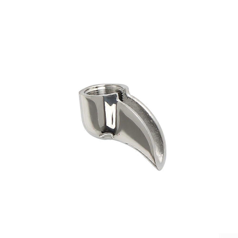 Coffee Strainer Nozzle Portafilter Spout 58mm Stainless Steel Portafilter Diverter Universal Coffee Diverter Nozzles for Cafe (Single)