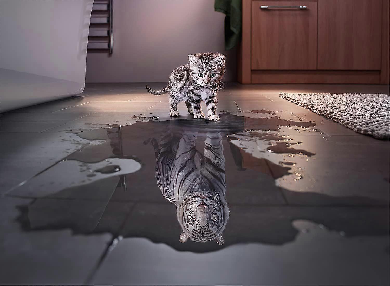 Puzzle dla dorosłych i dzieci Tygrys w Serce Puzzle 1000 elementów Styl 572