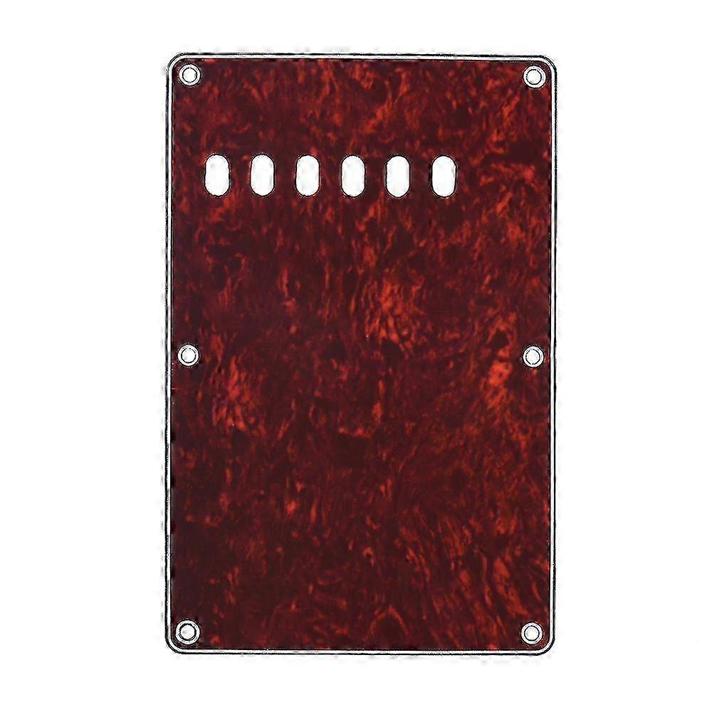 Vintage Style Backplate with Pickguard and Tremolo Cavity Cover for Suitable Brand Electric Guitar, 4-Ply Design for Standard and Modern Mod