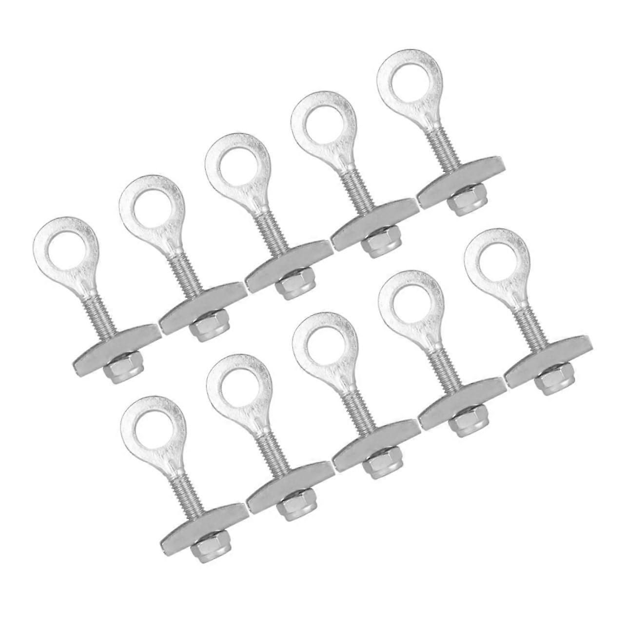 Chain tensioners for bicycles 10 pieces adjustable with inner sealing nut for better tightening robust and durable