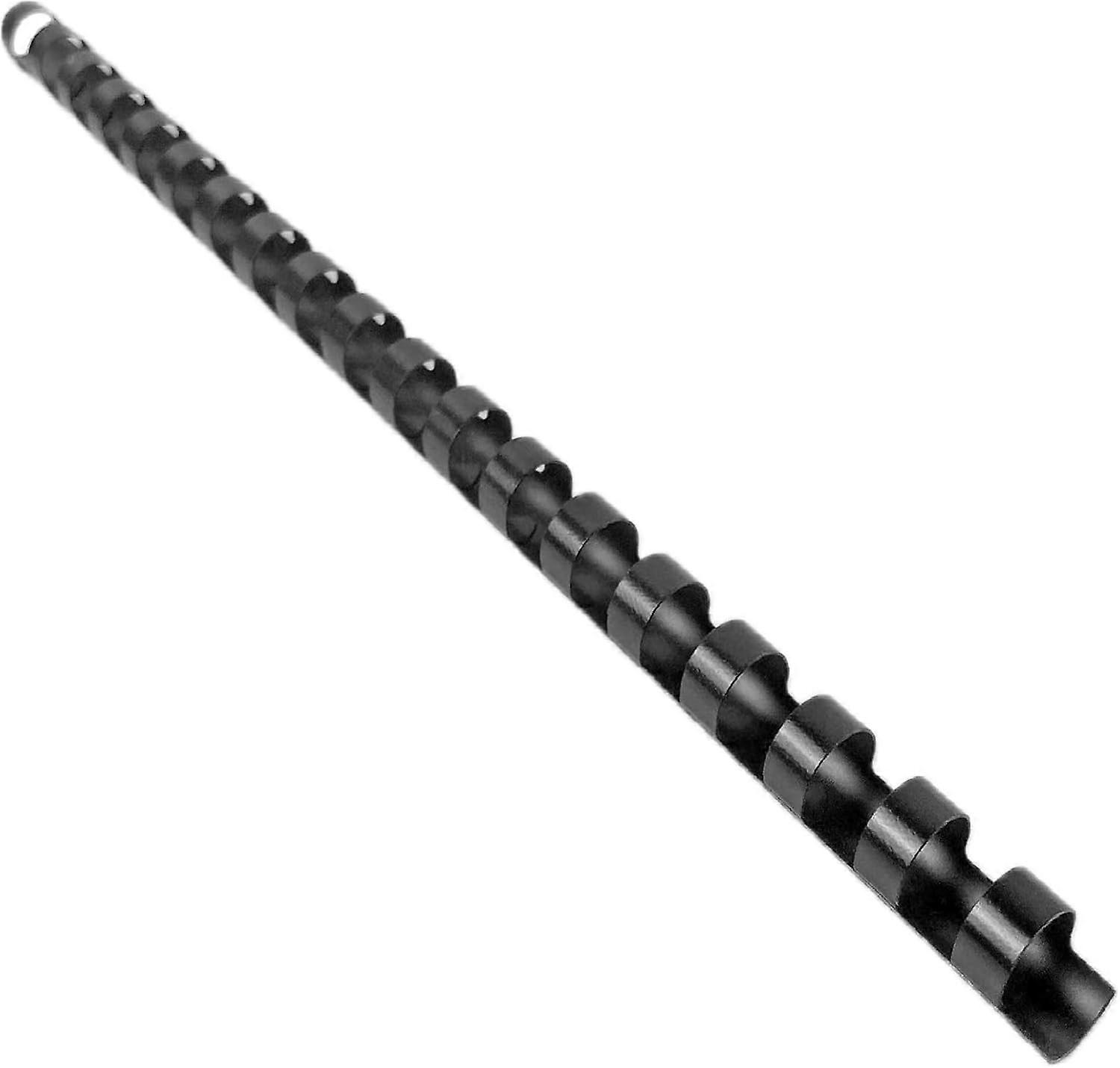 AURA Plastic Binding Combs 21 Ring, A4 ,14mm Comb Binding Spines, 100 Sheet Capacity, Pack of 100, Black
