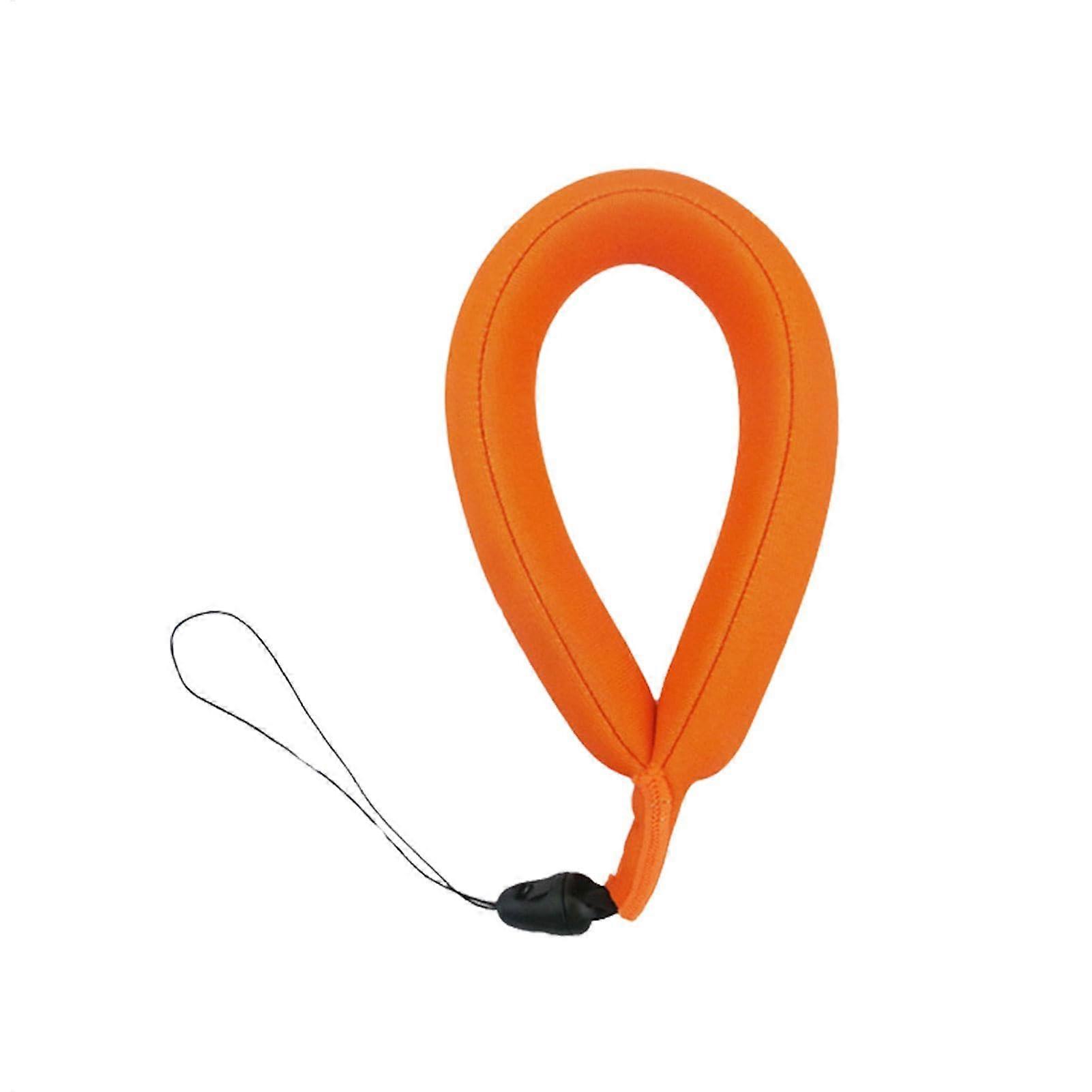Floating Camera Wrist Strap - Waterproof Adjustable Strap for Smartphones and Underwater Cameras - Lightweight ATT Orange