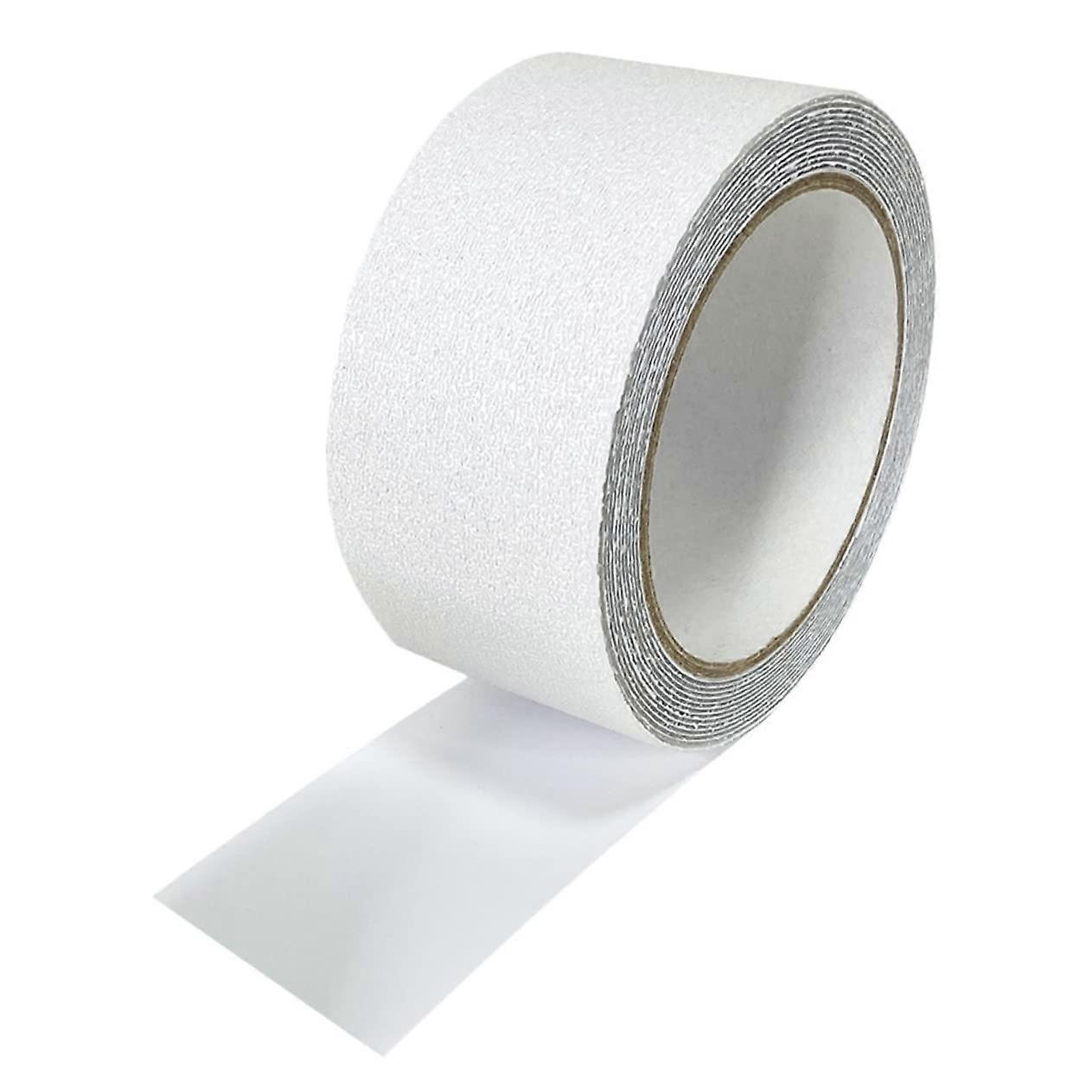 1 roll of transparent selfadhesive tape for stair steps to reduce the risk of injuries on smooth indoor surfaces